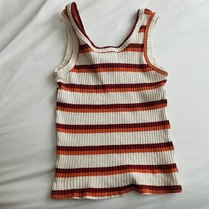 Tiny stripped tank top